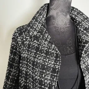 Abbey Swing Coat - One Of A Kind - Boucle plaid