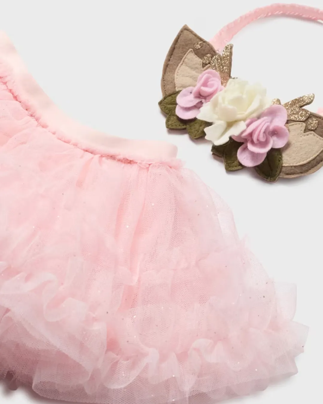 Baby Girl Skirt and Headband Set