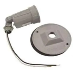 Bell 5624-5 Weatherproof Lampholder Cover, 4", Gray