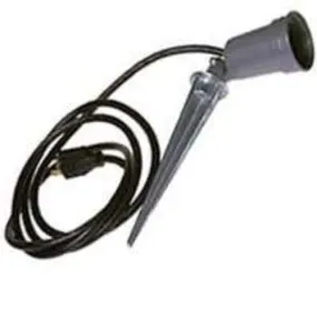 Bell Weatherproof 5792-0 Portable Spike Light, 15 Amp, 125 Volt