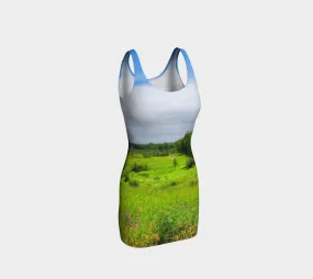 Bodycon Dress - Fish Creek Park Votier's Flats Meadow