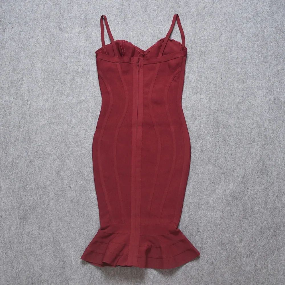 Bodycon ruffle Bodycon Dress
