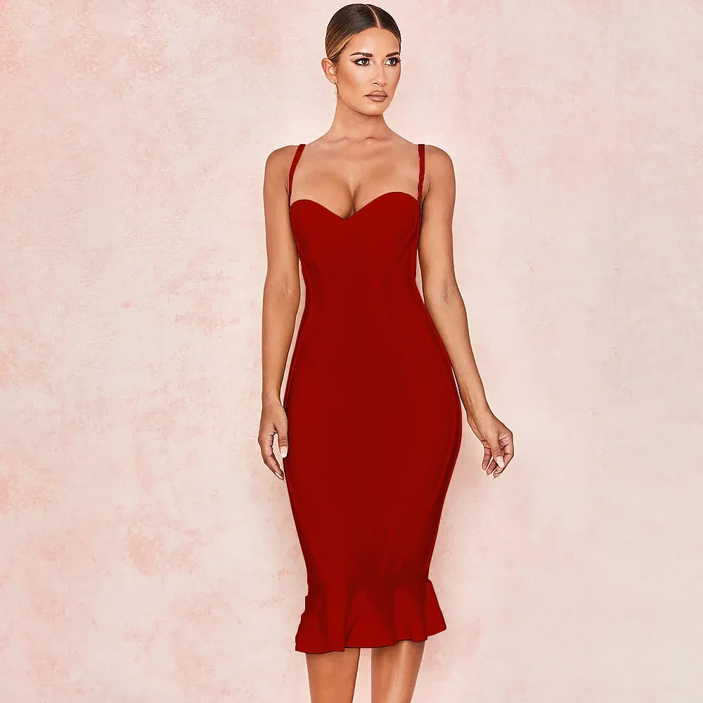 Bodycon ruffle Bodycon Dress
