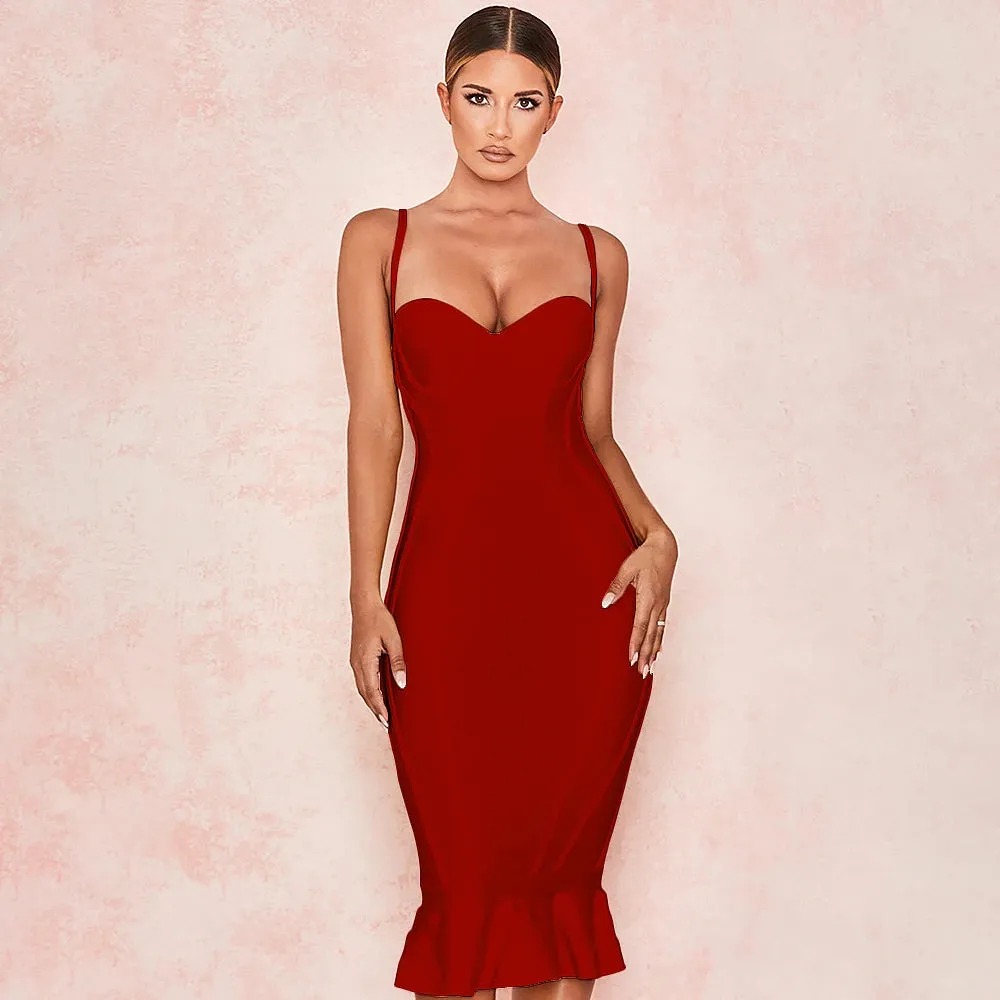 Bodycon ruffle Bodycon Dress