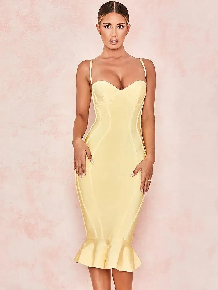 Bodycon ruffle Bodycon Dress