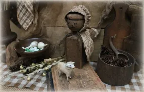 Bonnet Stand Putz Sheep Book Gathering