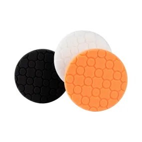 Buffing Pad Sampler Kit, 3 Pcs, for Fine Polishing and Waxing