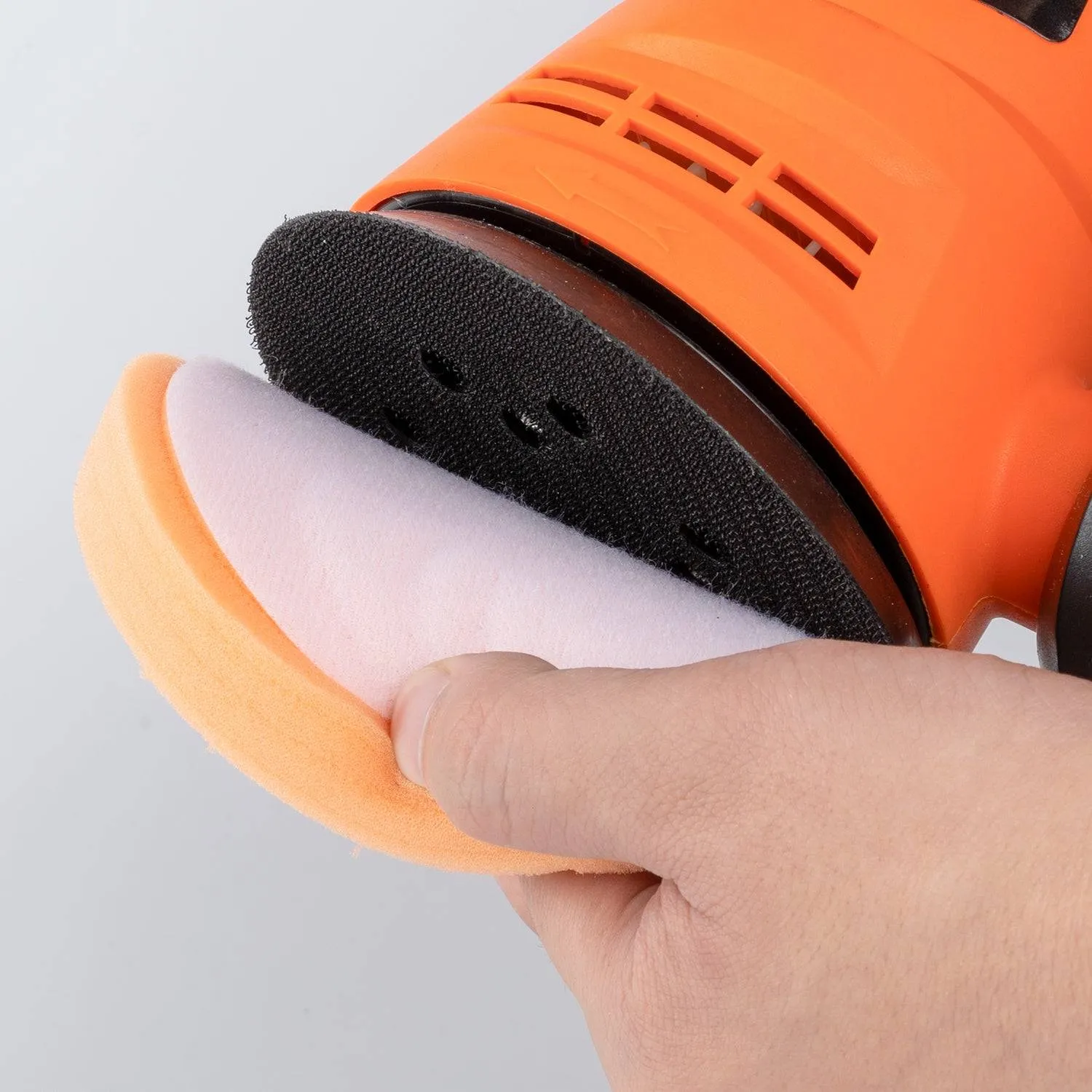 Buffing Pad Sampler Kit, 3 Pcs, for Fine Polishing and Waxing