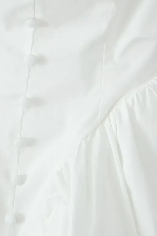 Cara Bodycon Mini Dress - Pearl White