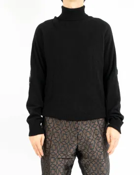 FW17 Black Wool Turtle Neck