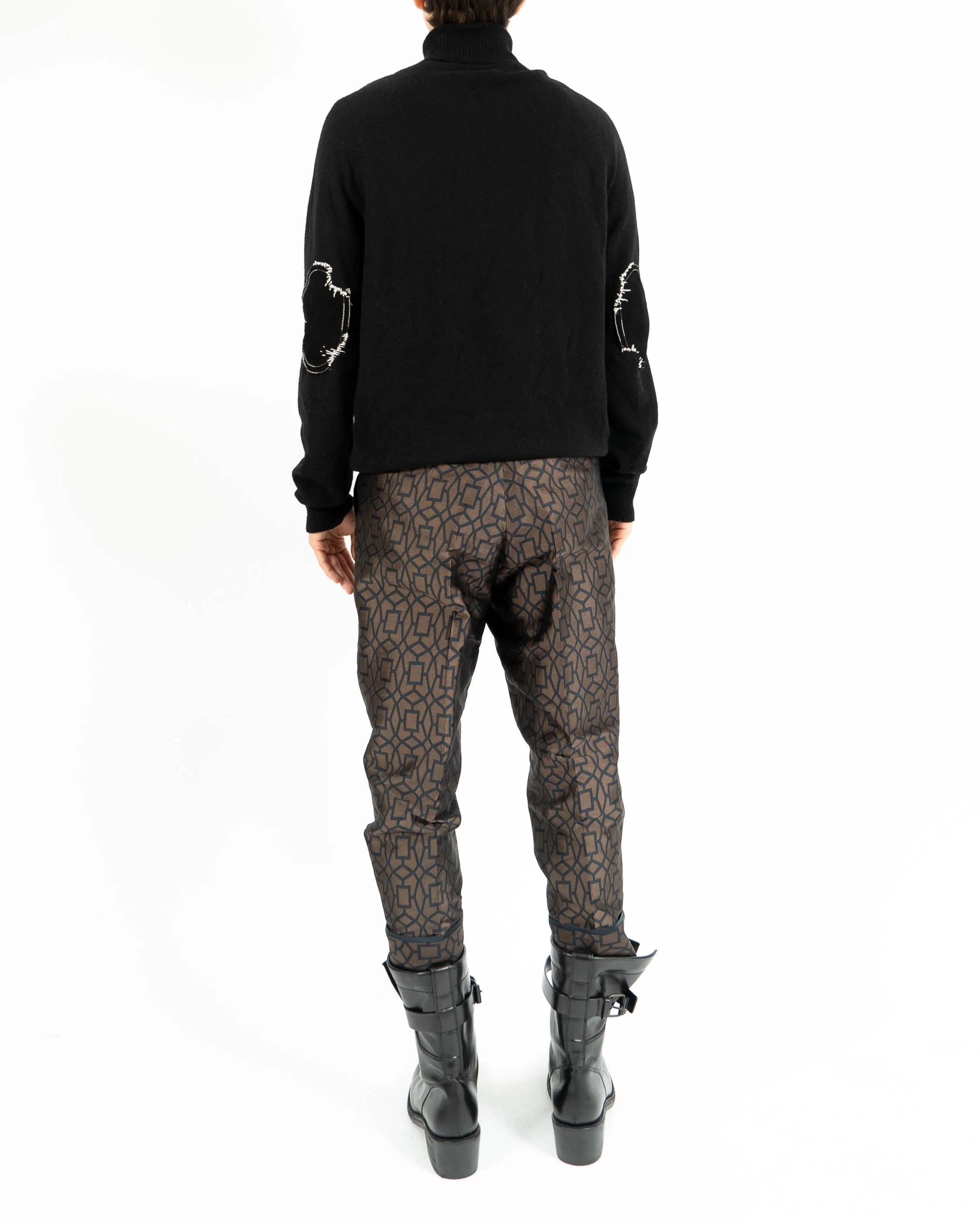 FW17 Black Wool Turtle Neck
