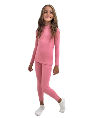 Girl’s Primo Half Collar Thermal Set (Lycra Plush)
