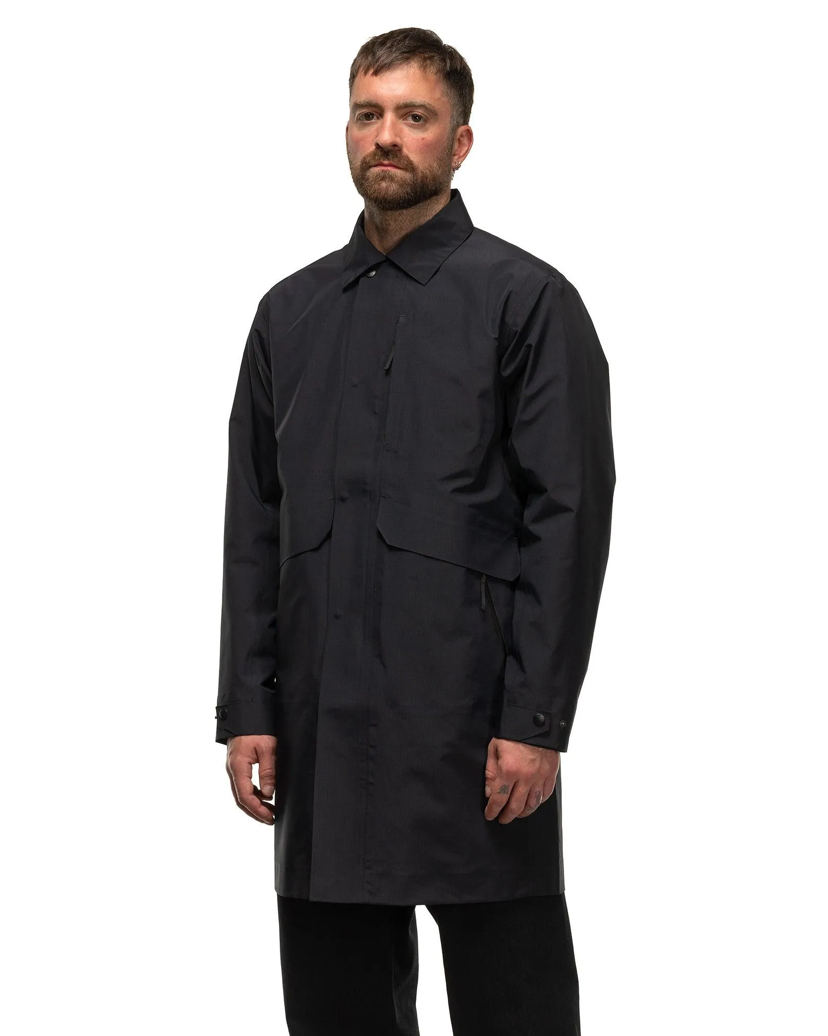 Interval Coat - GORE-TEX 3L Nylon Ripstop Black