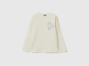 Long sleeve t-shirt with print