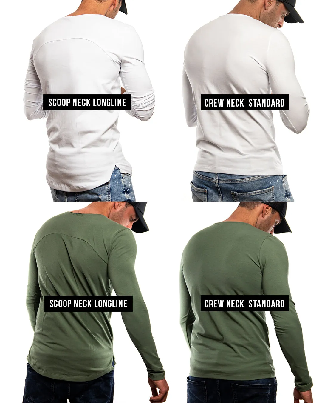 Mens Long Sleeve T-shirt "Los Angeles MD917