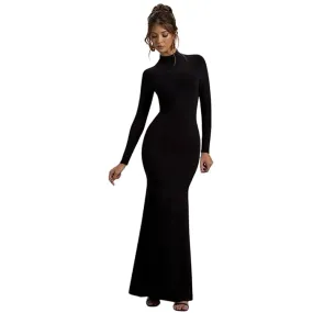 Obsidian Allure Bodycon Dress