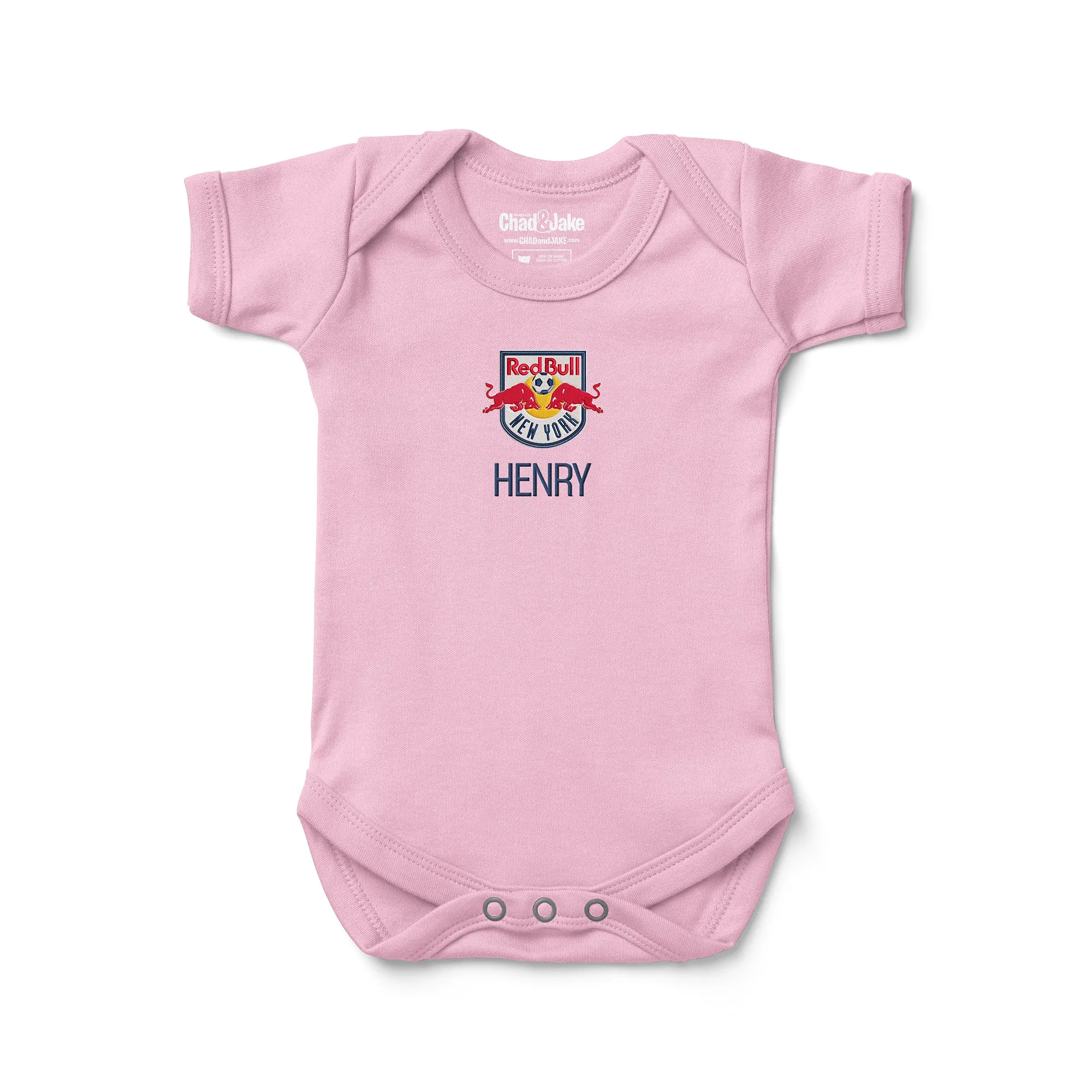 Personalized New York Red Bulls Bodysuit