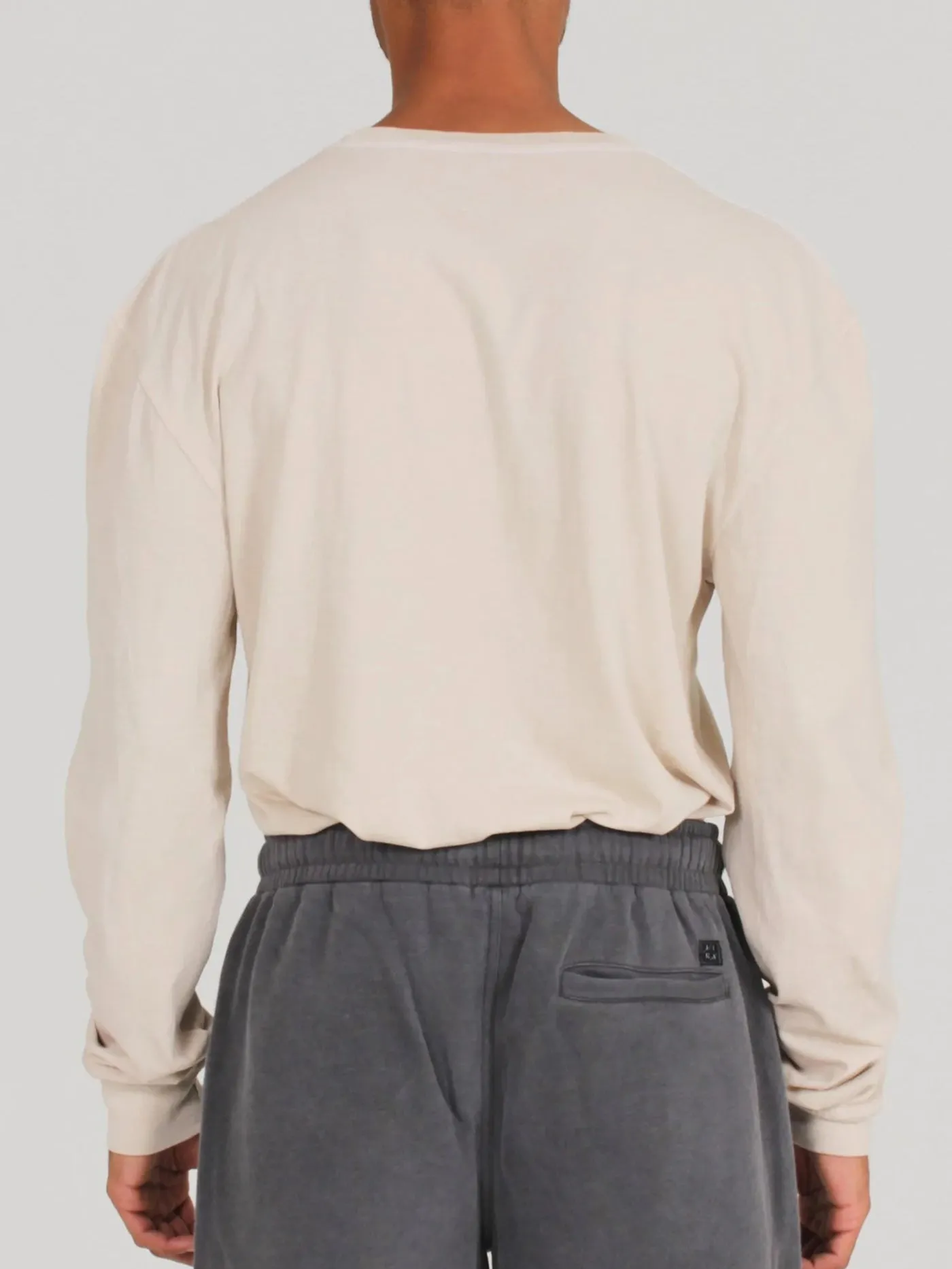 Pigment Dye Pocket Long Sleeve T-Shirt
