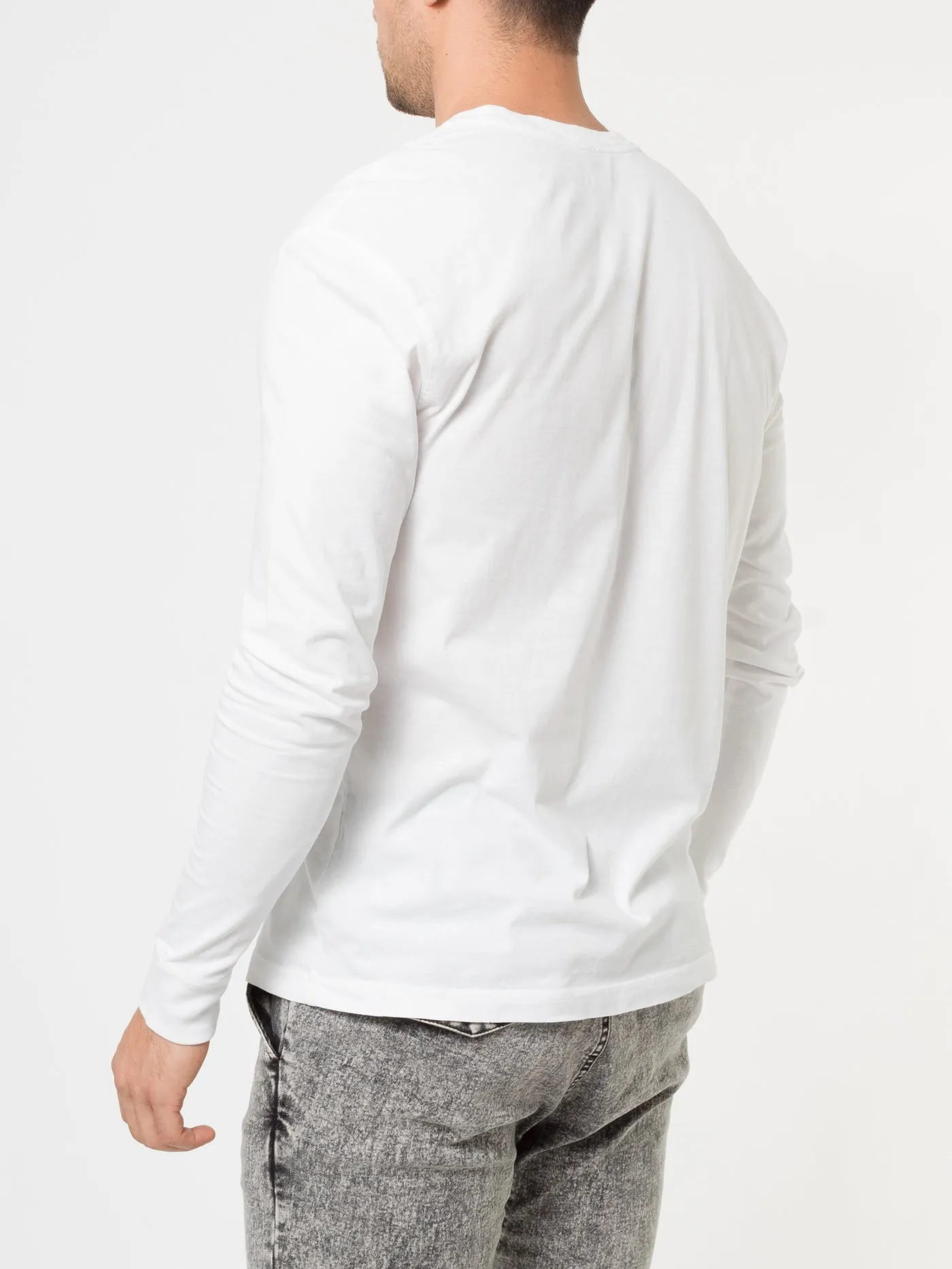 Pigment Dye Pocket Long Sleeve T-Shirt