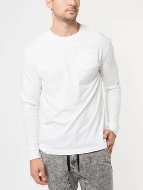 Pigment Dye Pocket Long Sleeve T-Shirt