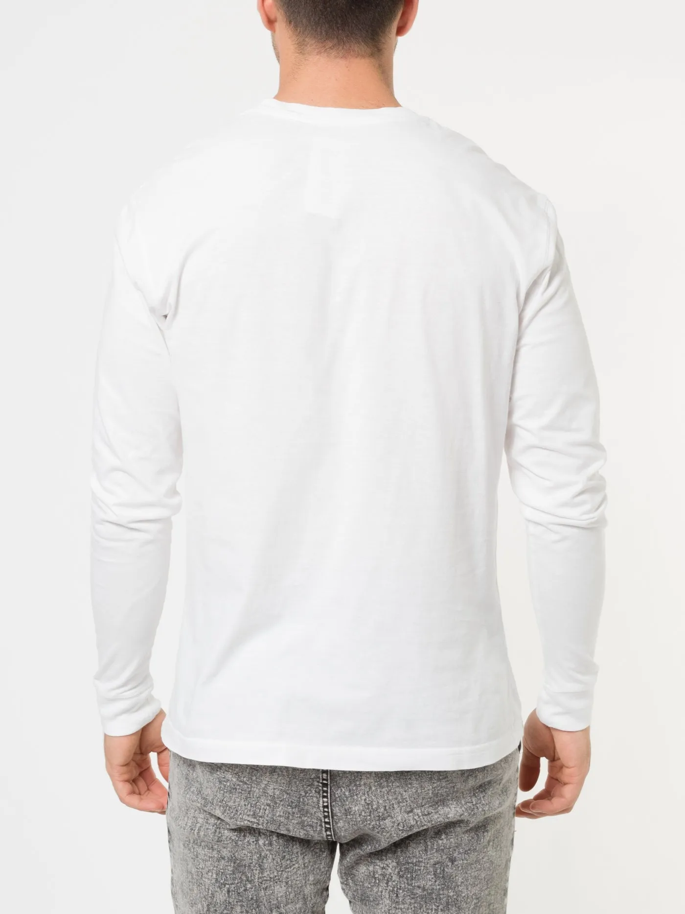 Pigment Dye Pocket Long Sleeve T-Shirt