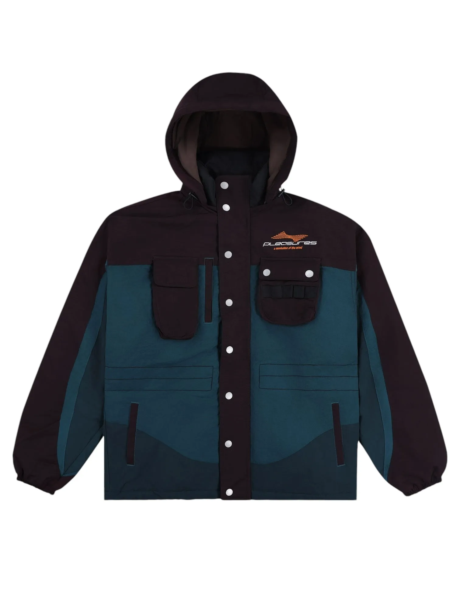 Pleasures Revolution Outdoor Jacket in Black