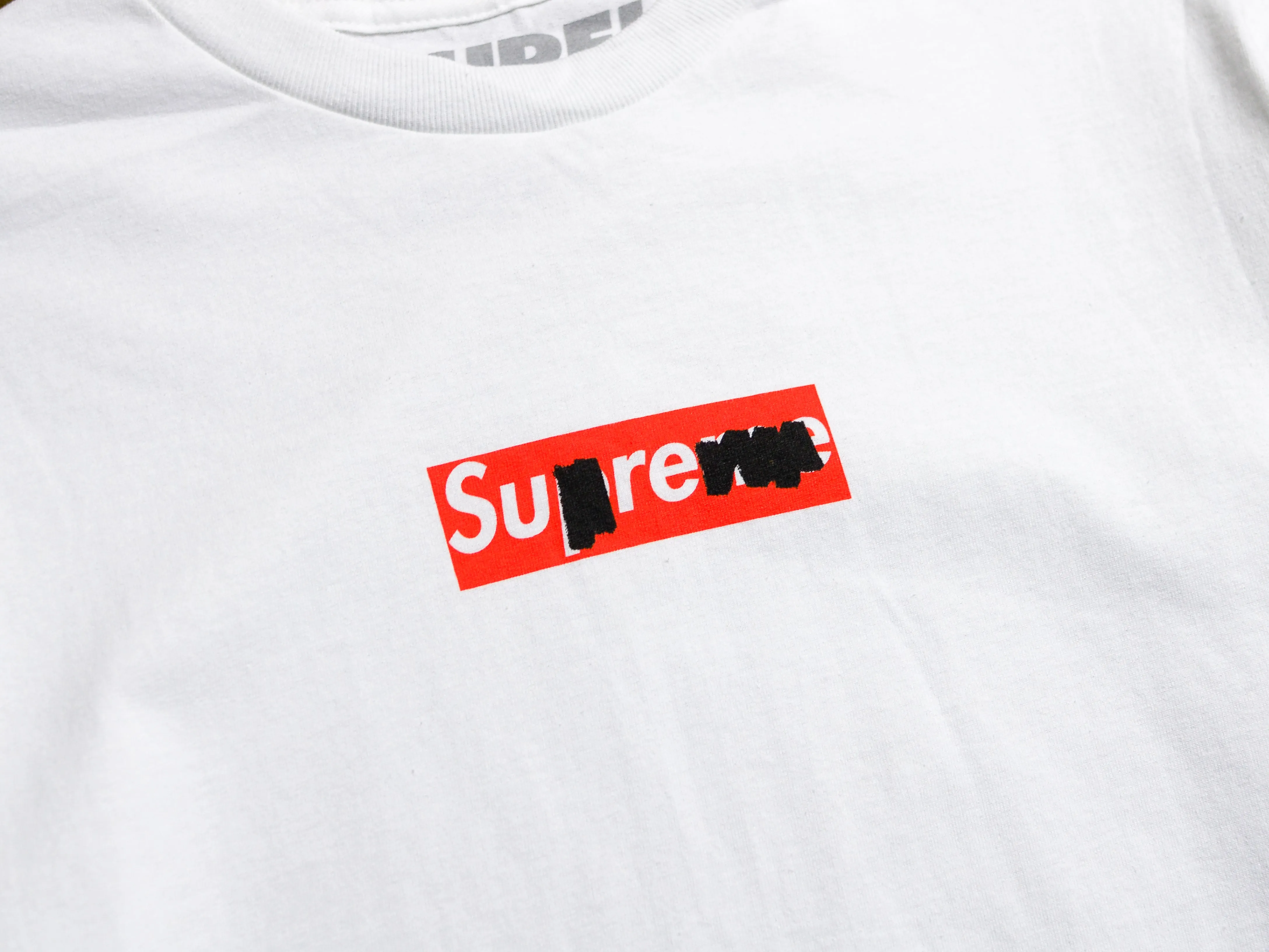 Sharpie Long Sleeve T-Shirt - White / Red