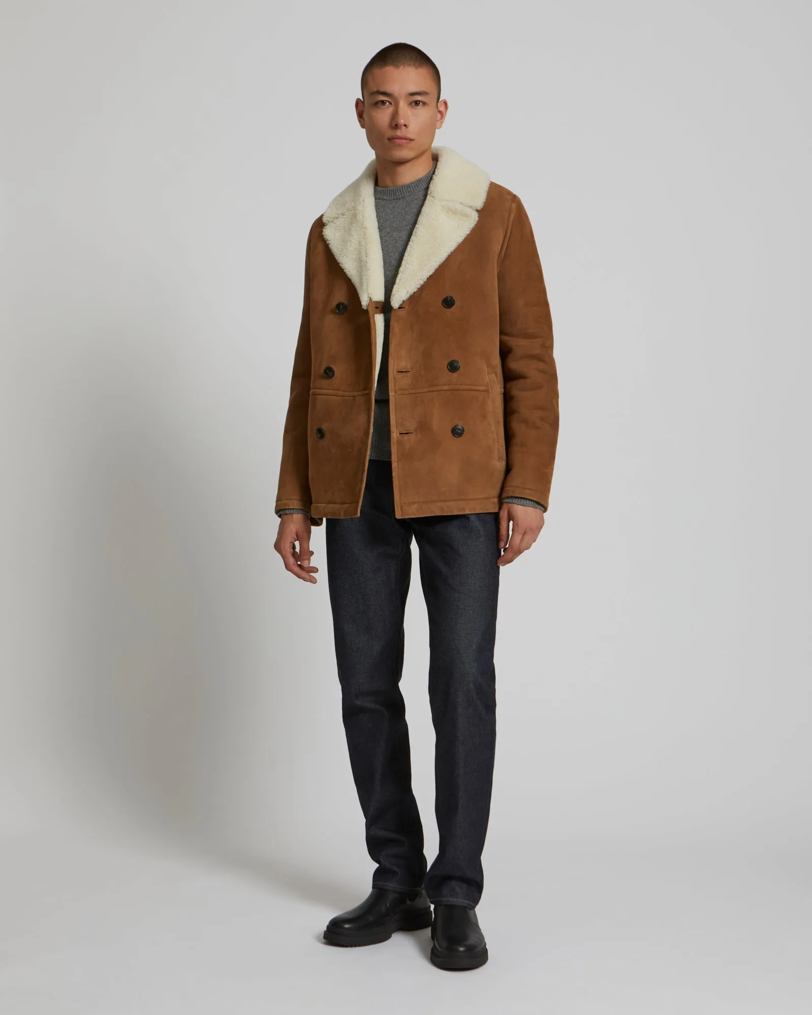 Shearling PeaCoat