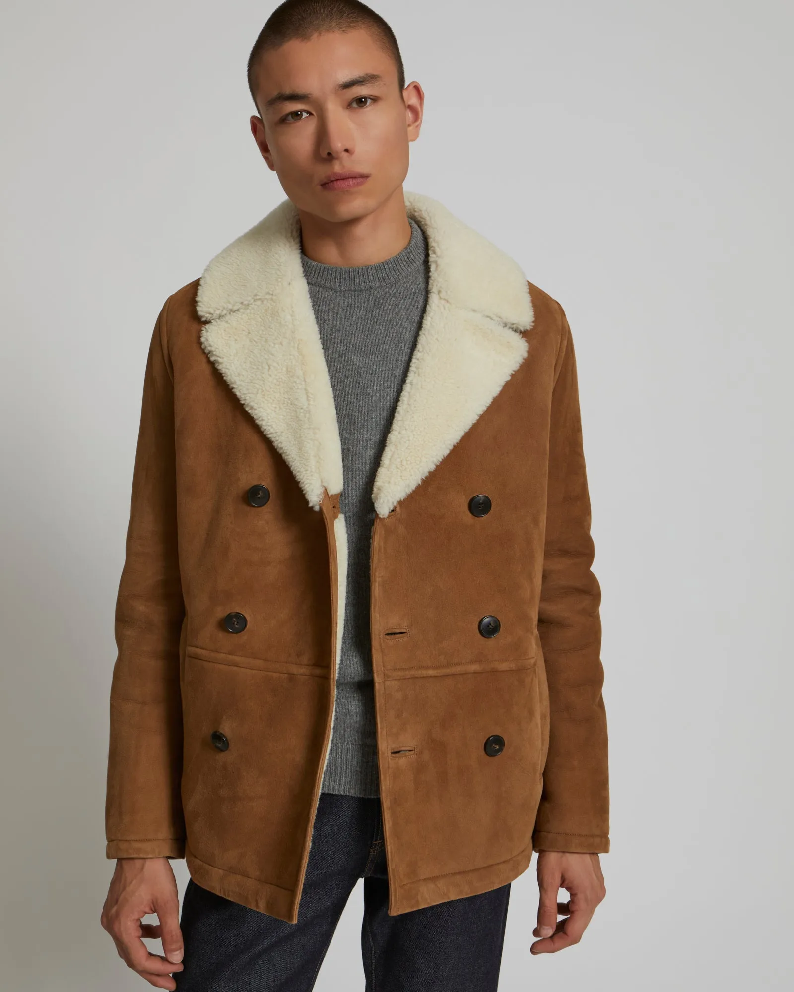 Shearling PeaCoat