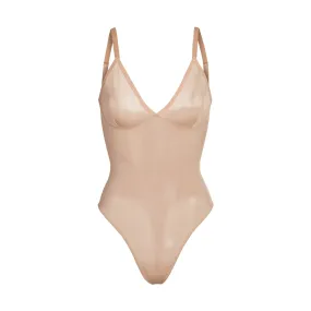 SHEER SCULPT THONG BODYSUIT | SIENNA
