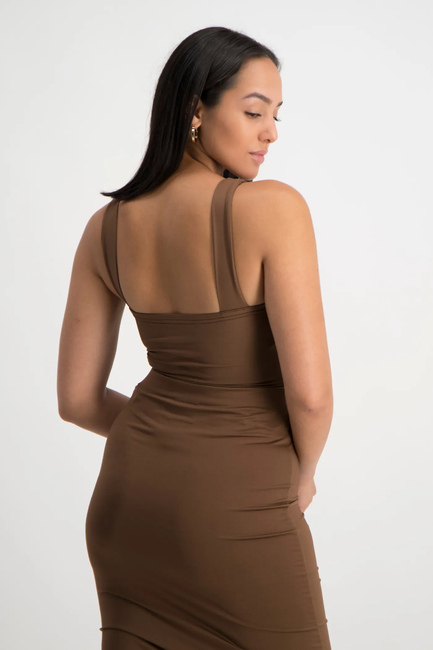 Thandi Square Neck Bodysuit - Pinecone