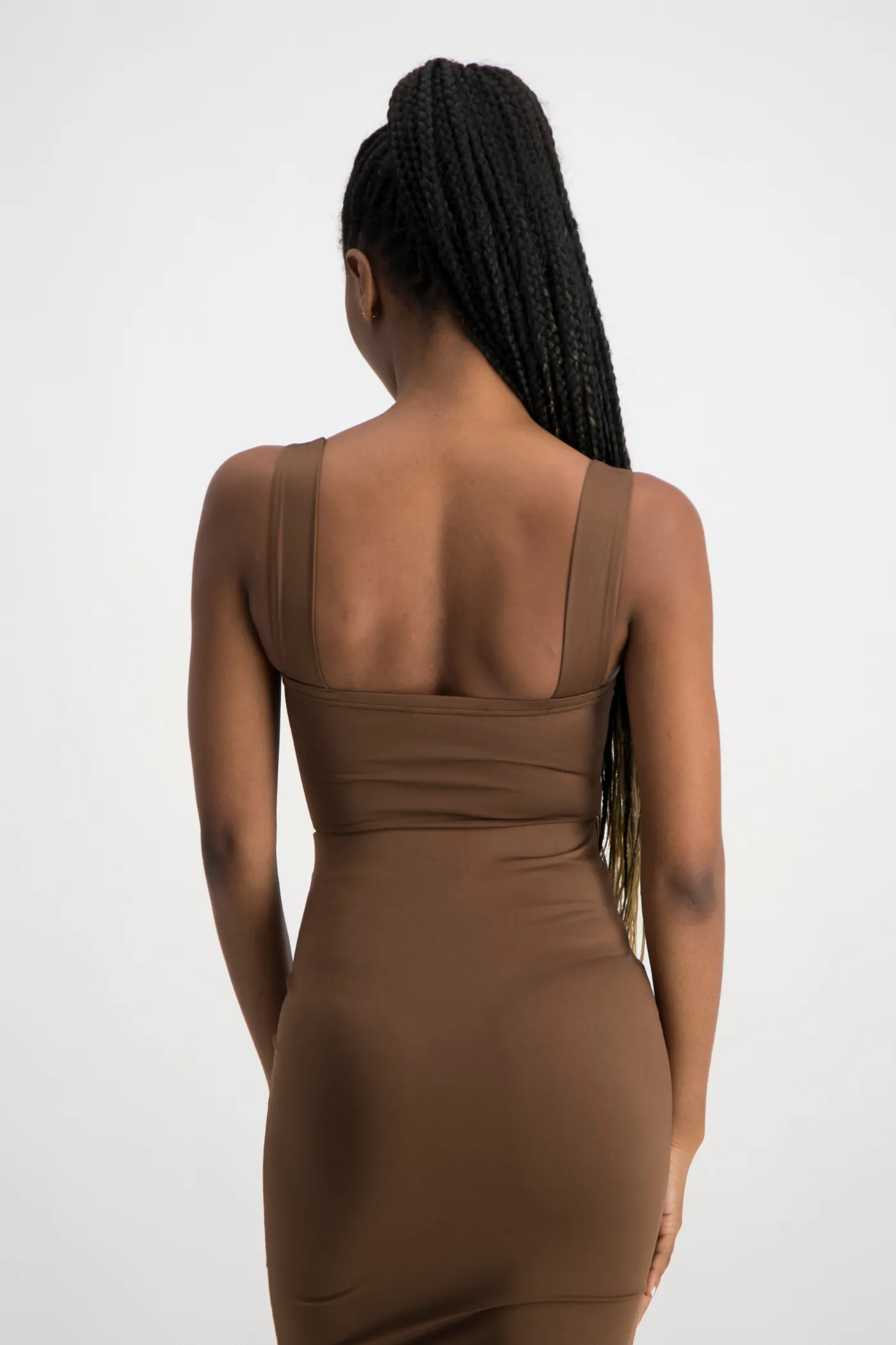 Thandi Square Neck Bodysuit - Pinecone