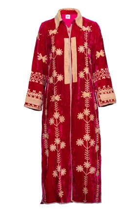 Tristana red/beige coat
