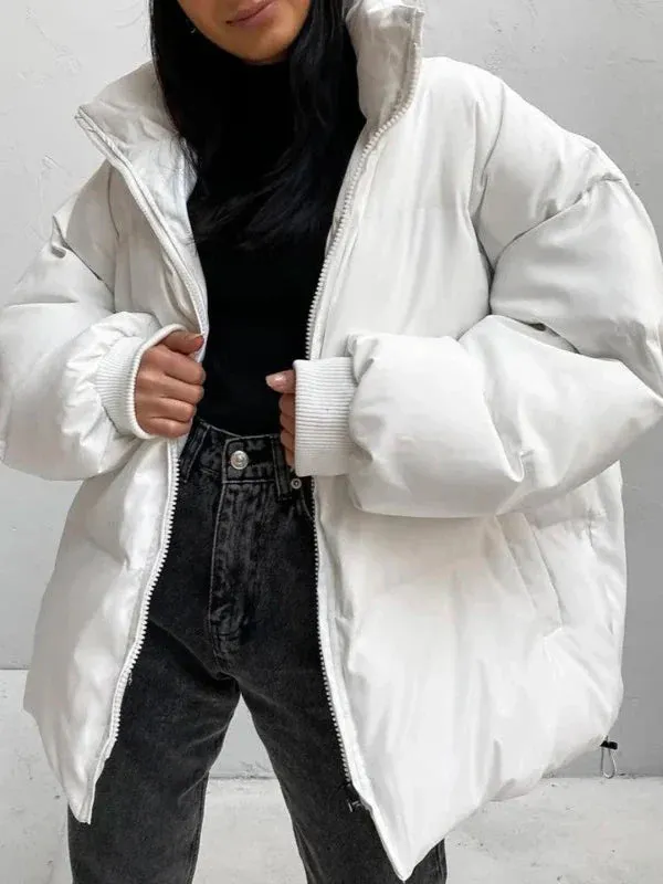 Wenkouban-Winter outfits Christmas Winter Oversized Cotton Thick Padded Coat